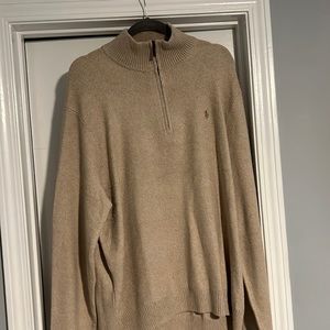 Polo pullover 1/4 zip